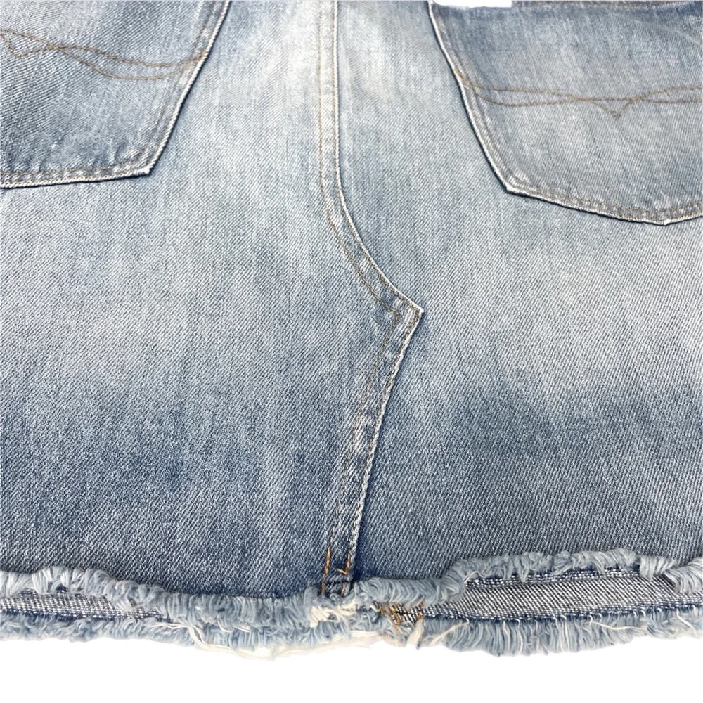 Polo Ralph Lauren Denim Belted Mini Skirt - Picture 11 of 11